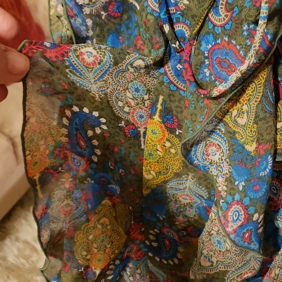 Princess Vera Wang Strapless Chiffon Dress - Picture 3 of 6